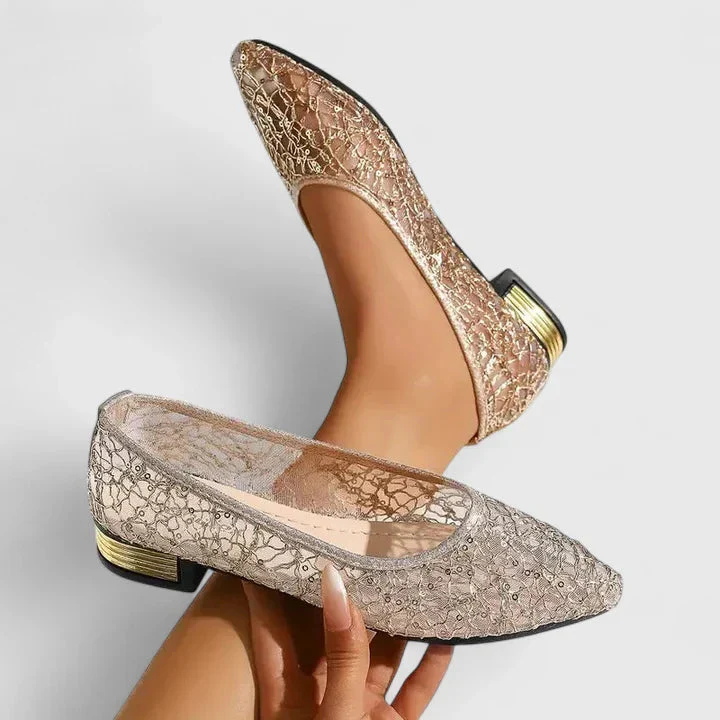 Sofia | Scarpe mocassini comfort traspiranti in pizzo tecnico - Image 6