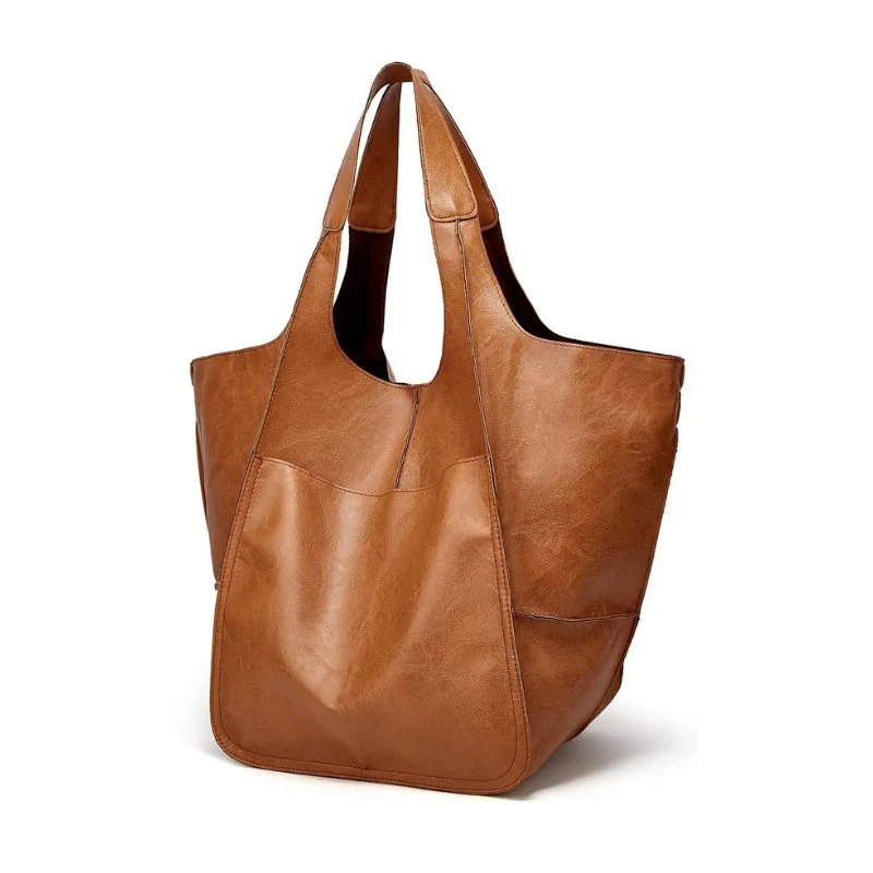 Sophia | Borsa tote strutturata in ecopelle vegana - Image 13