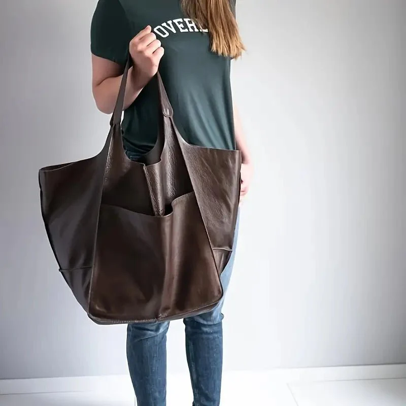 Sophia | Borsa tote strutturata in ecopelle vegana - Image 6
