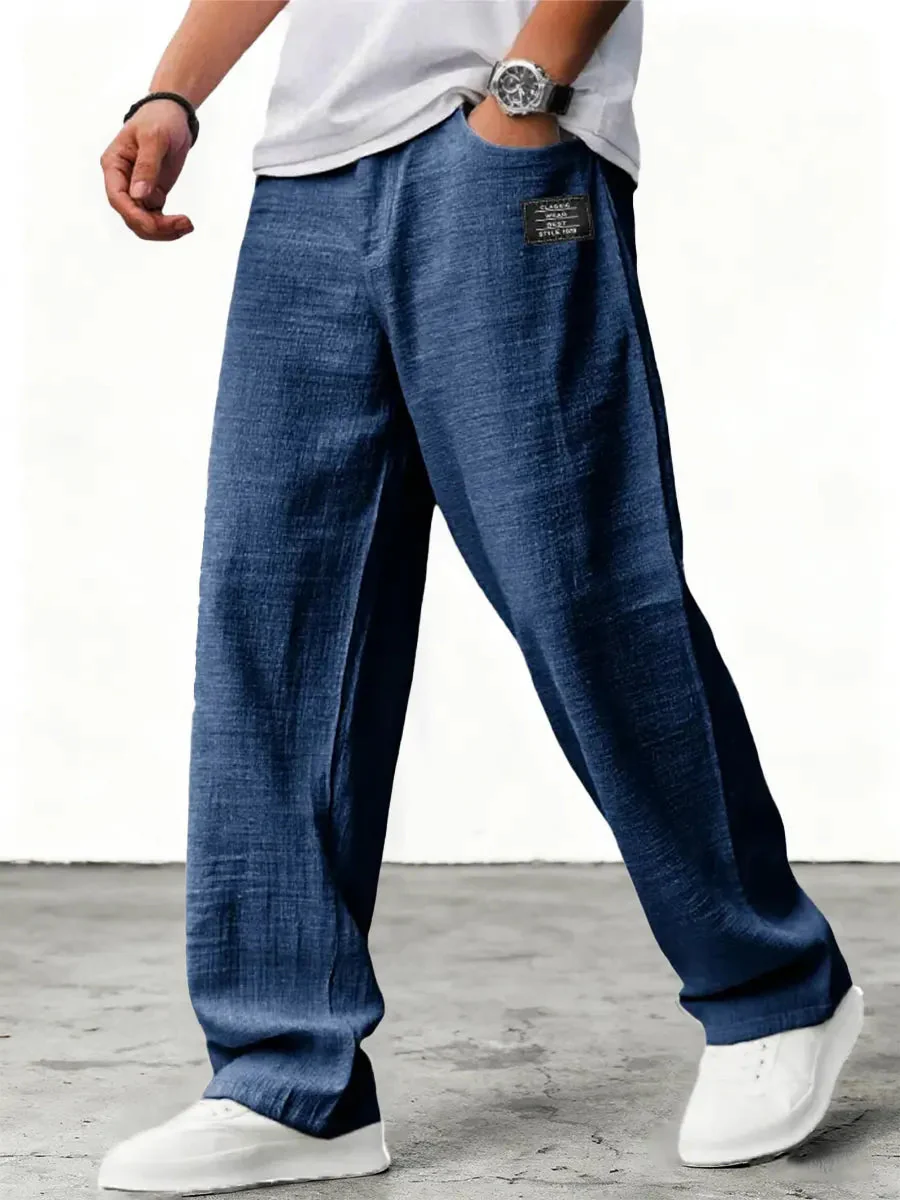 Stefan | Pantaloni estivi in lino eleganti e leggeri - Image 2