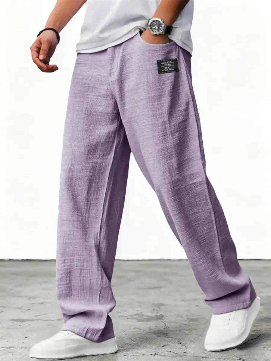 Stefan | Pantaloni estivi in lino eleganti e leggeri - Image 3