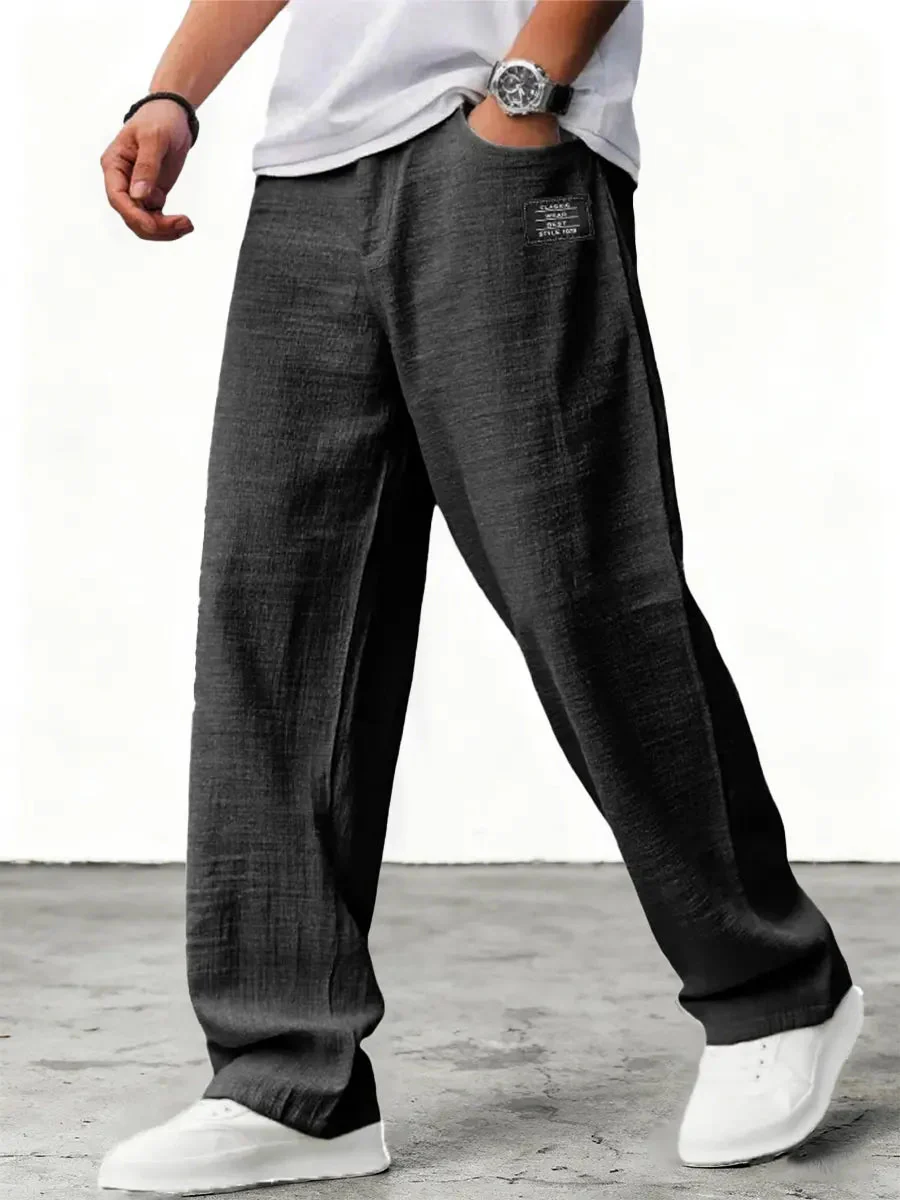 Stefan | Pantaloni estivi in lino eleganti e leggeri - Image 4