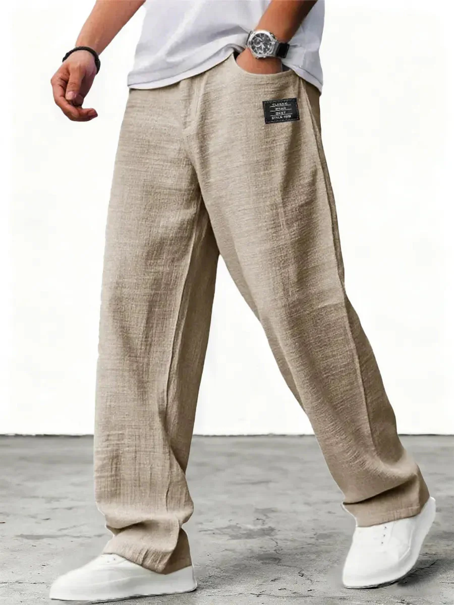 Stefan | Pantaloni estivi in lino eleganti e leggeri - Image 6