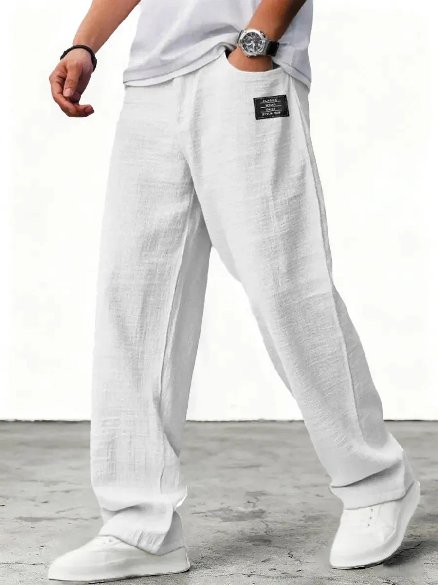 Stefan | Pantaloni estivi in lino eleganti e leggeri - Image 7