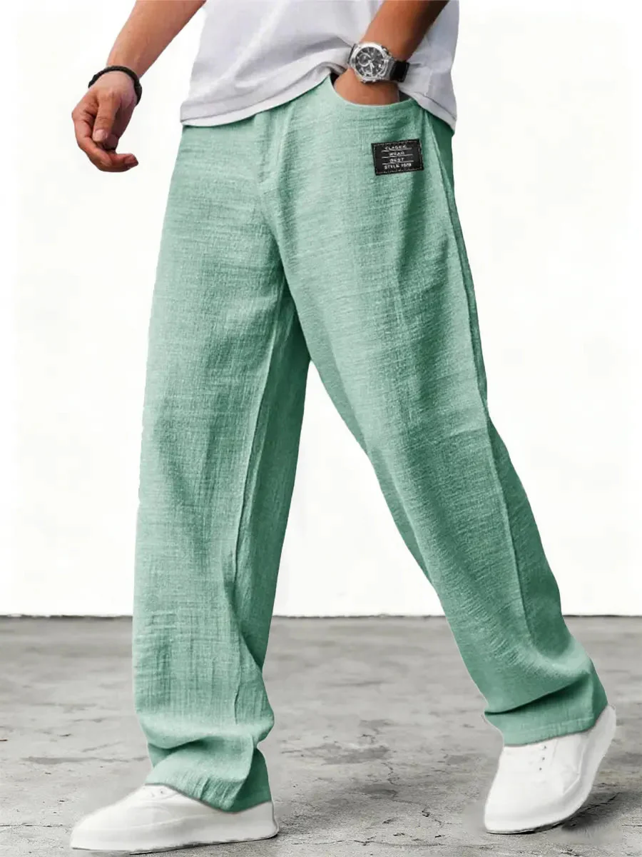 Stefan | Pantaloni estivi in lino eleganti e leggeri - Image 9