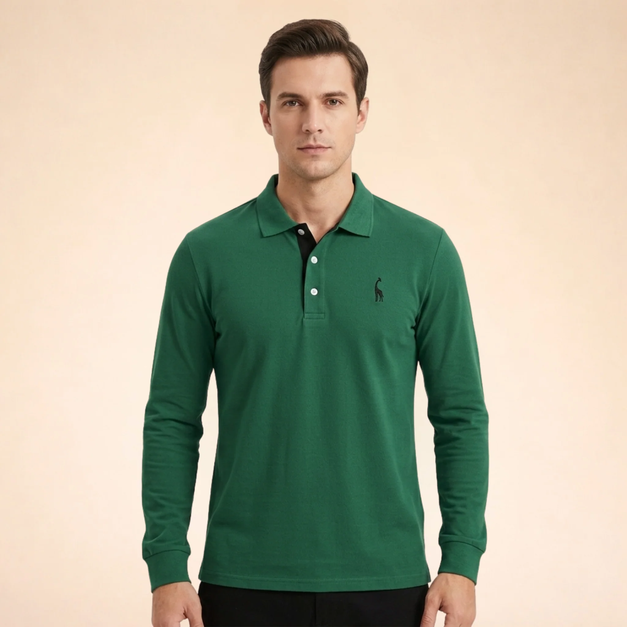 Stefano | Polo classica a maniche lunghe - Image 19