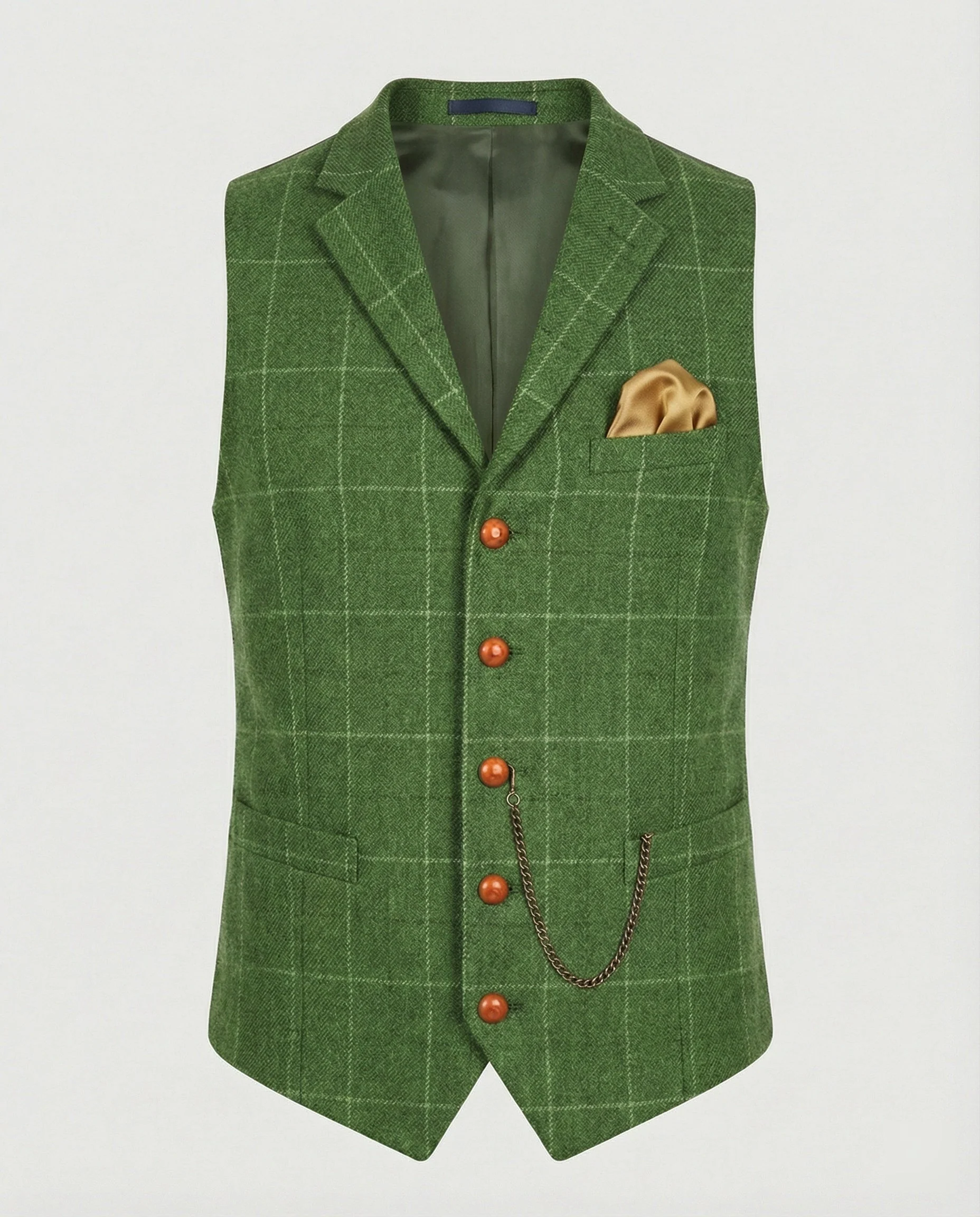 Steffen | Gilet vintage sartoriale e raffinato da uomo - Image 3
