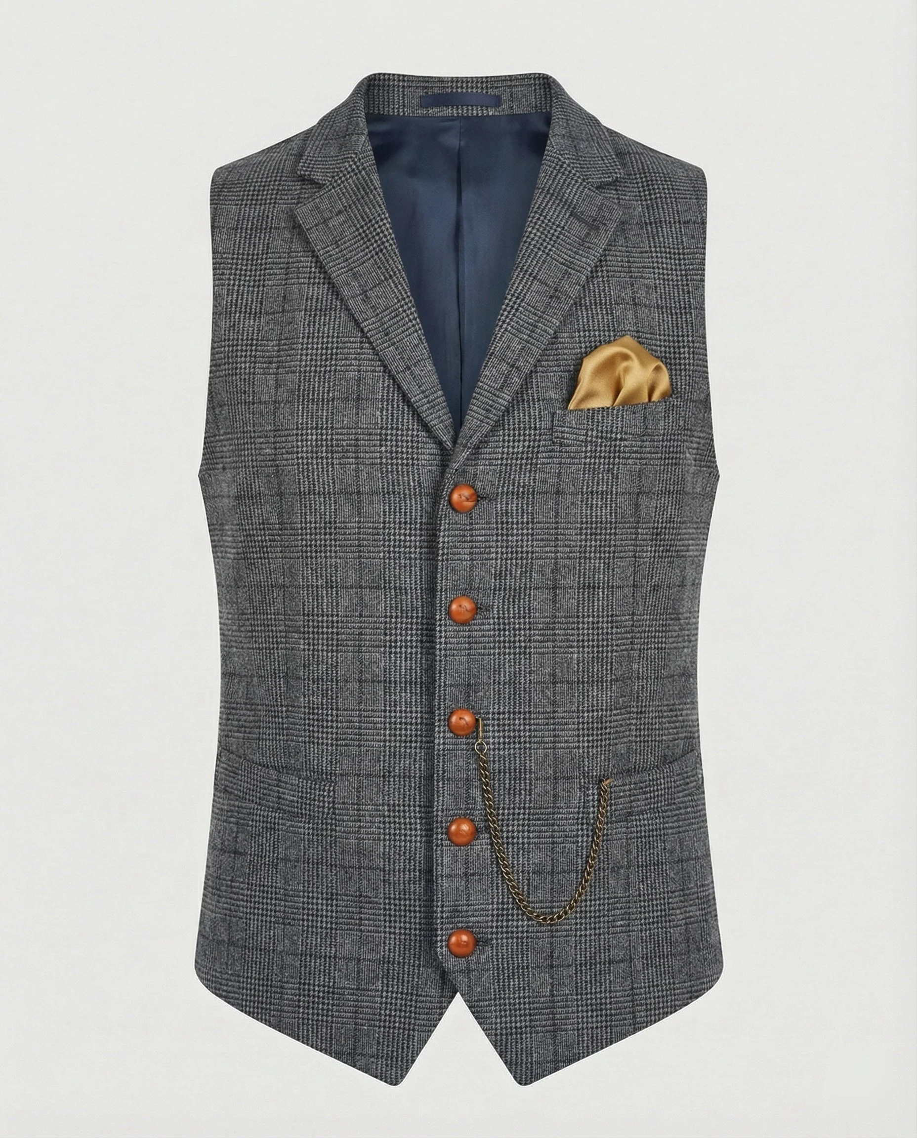 Steffen | Gilet vintage sartoriale e raffinato da uomo - Image 6