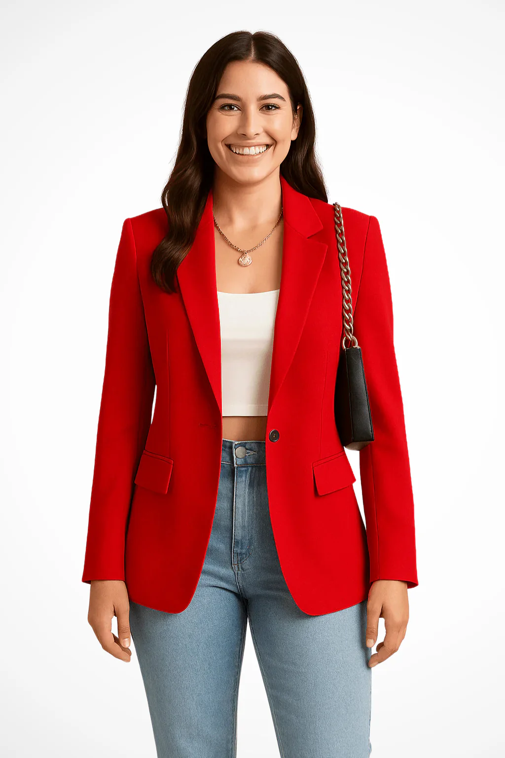Valentina | Blazer strutturato con chiusura a un bottone - Image 5
