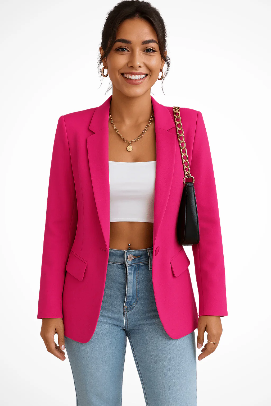 Valentina | Blazer strutturato con chiusura a un bottone - Image 7