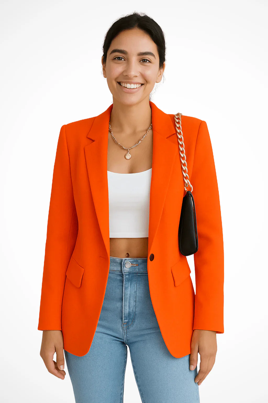 Valentina | Blazer strutturato con chiusura a un bottone - Image 9
