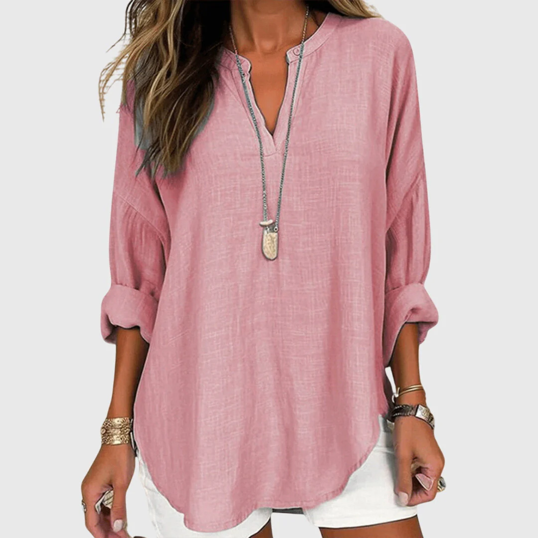 Valentina | Camicia da spiaggia fluida e leggera - Image 4