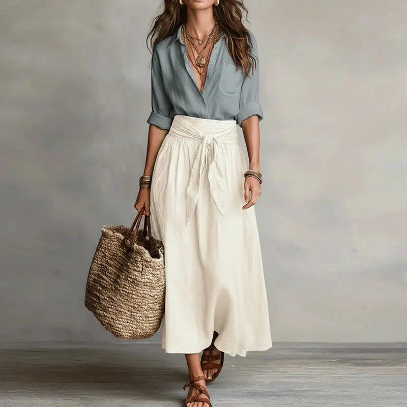 Valentina | Comfort e Stile nel Set Gonna Midi