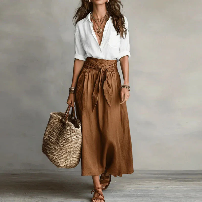 Valentina | Comfort e Stile nel Set Gonna Midi - Image 2