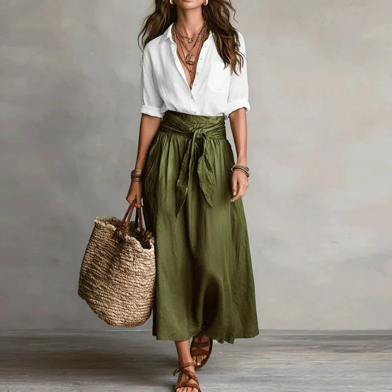 Valentina | Comfort e Stile nel Set Gonna Midi - Image 3