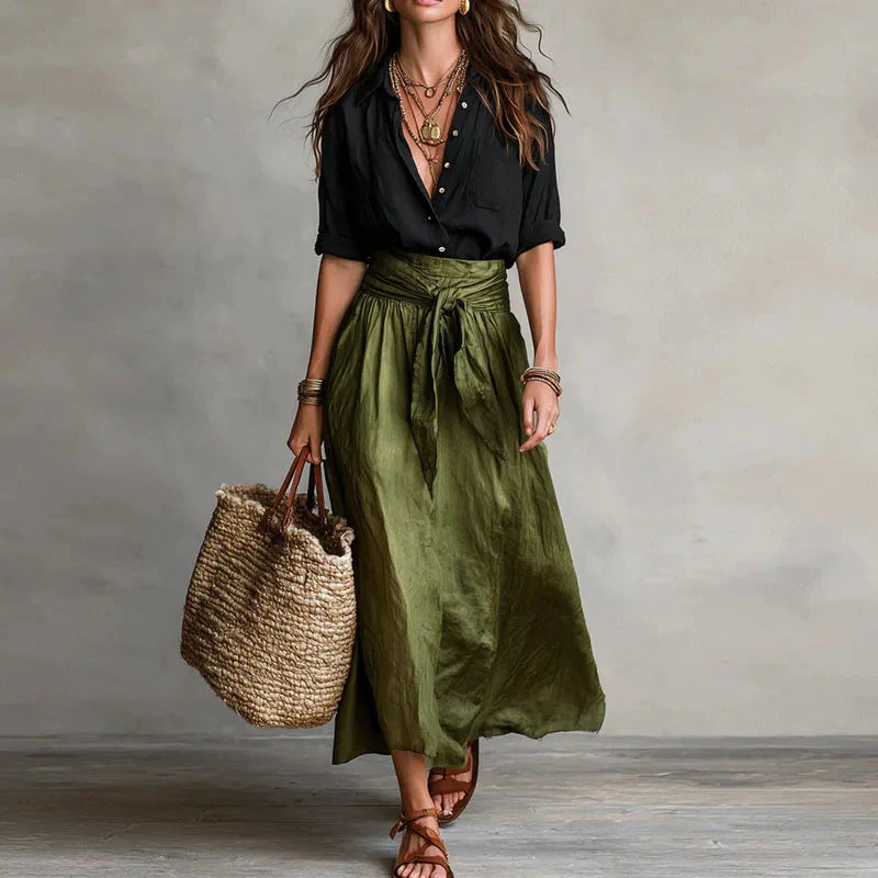 Valentina | Comfort e Stile nel Set Gonna Midi - Image 4