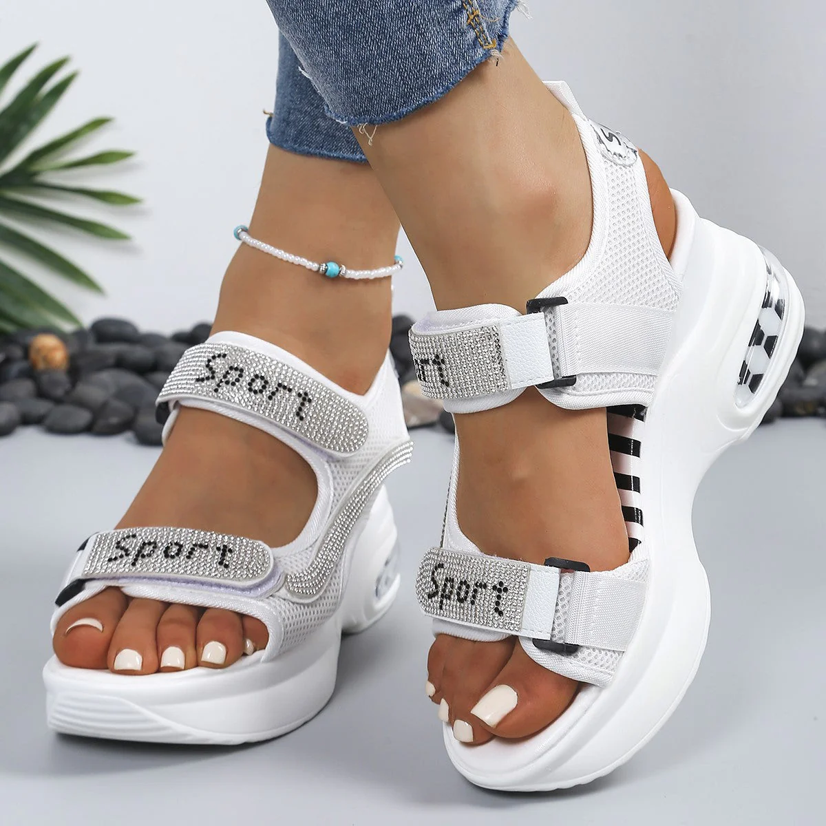 Valentina | Sandali con zeppa ergonomica e supporto ammortizzato - Image 6