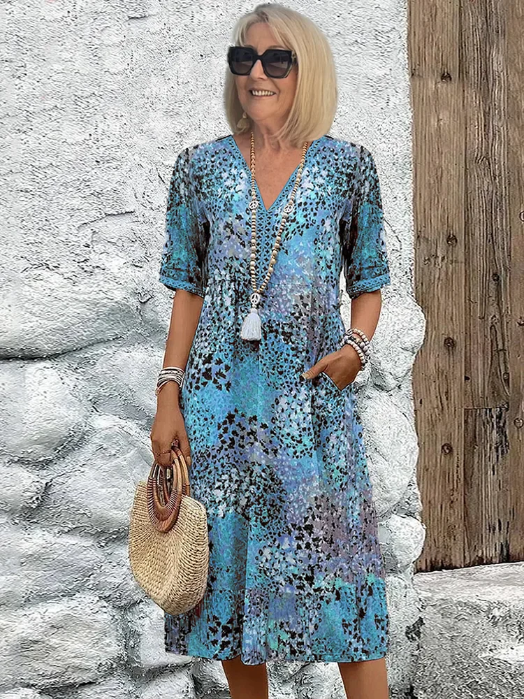 Vanessa | Abito midi da donna elegante e casual - Image 3