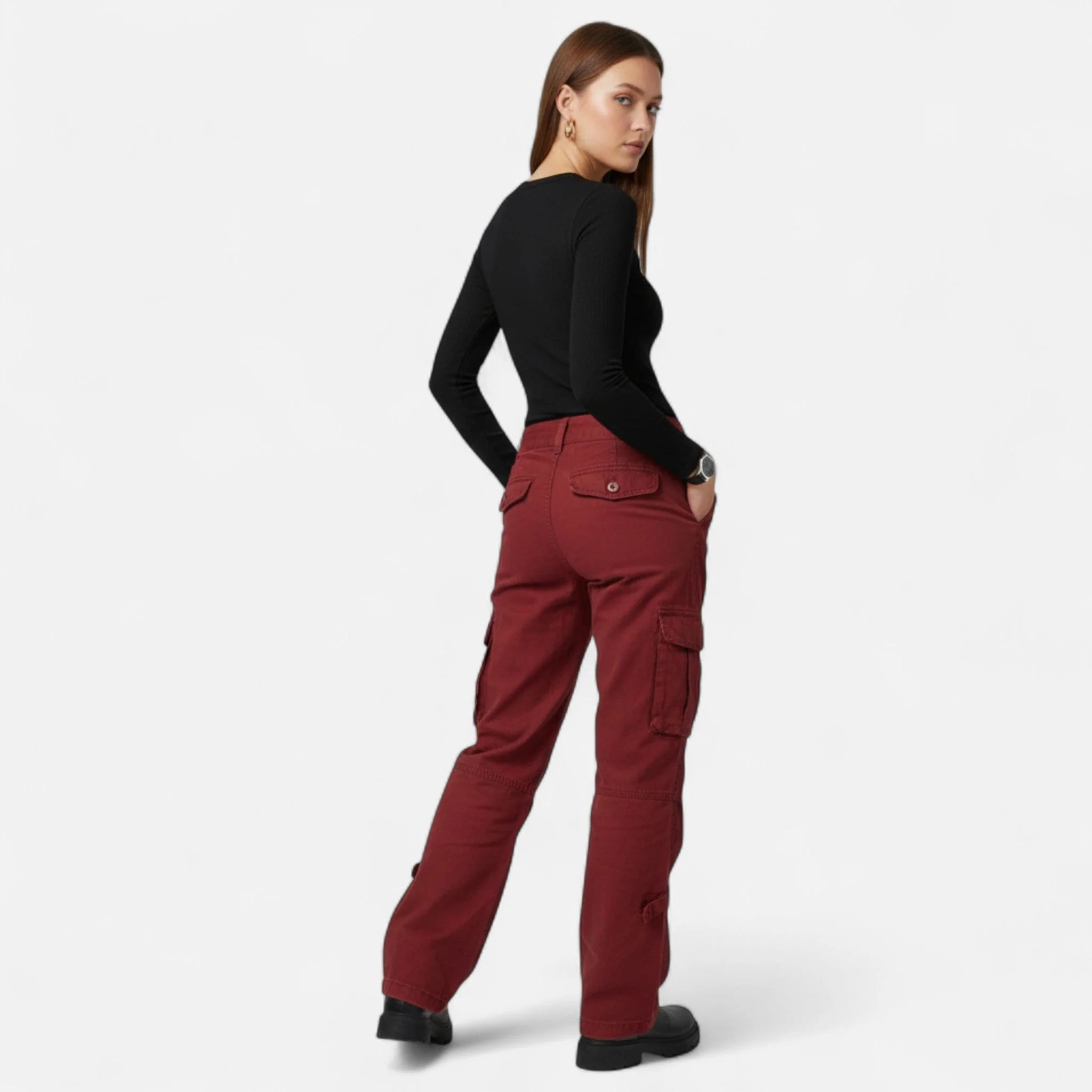Velmira | Pantaloni cargo eleganti e comodi - Image 3