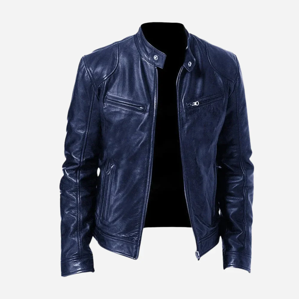 Vincenzo | Elegante giacca da uomo in pelle - Image 10
