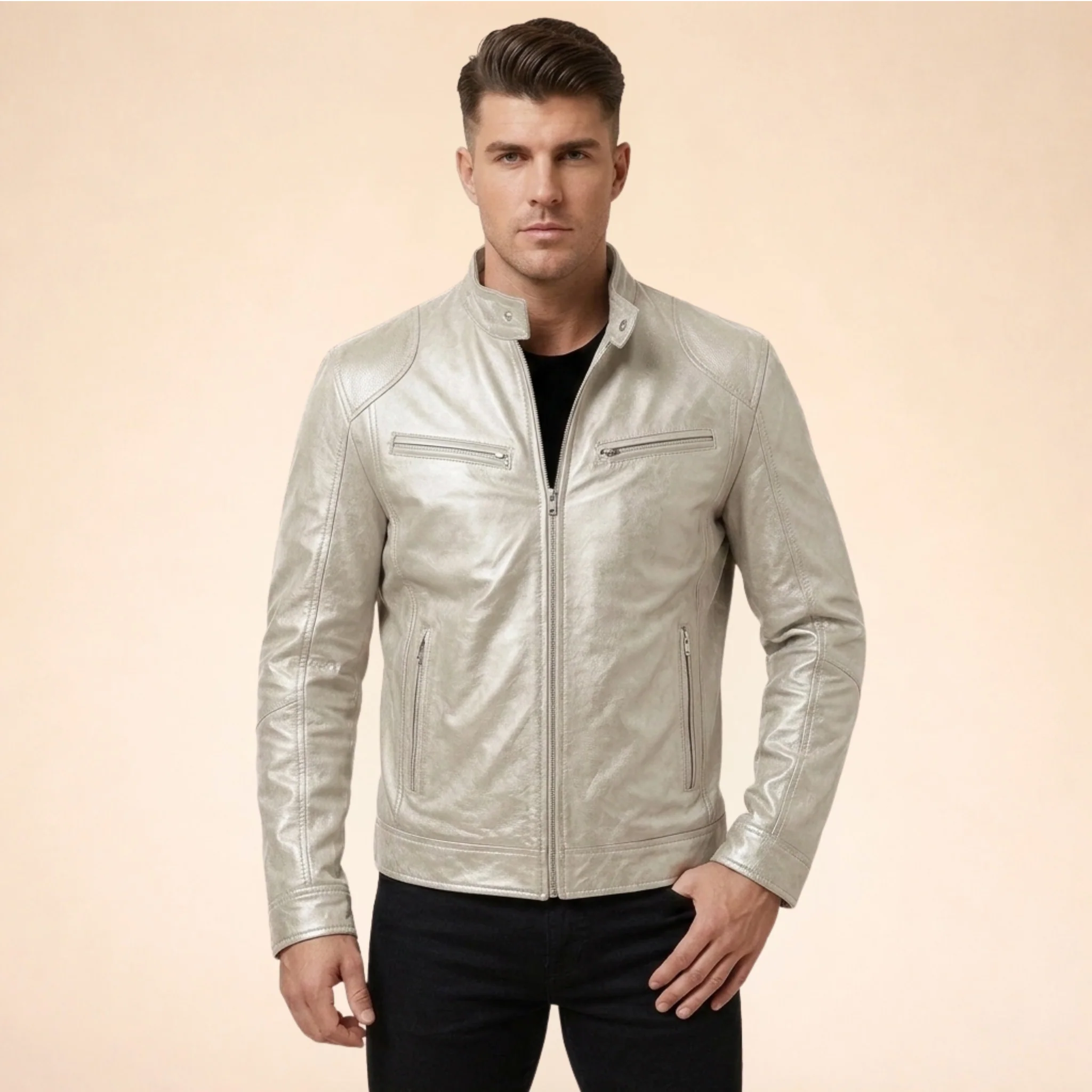 Vincenzo | Elegante giacca da uomo in pelle - Image 15