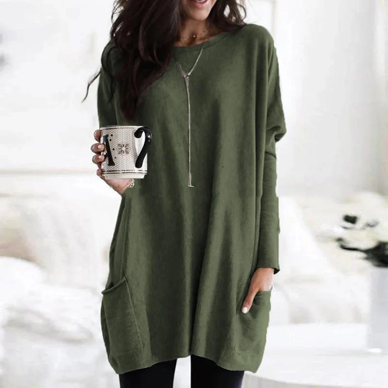 Willow | Tunica top chic oversize a maniche lunghe - Image 14