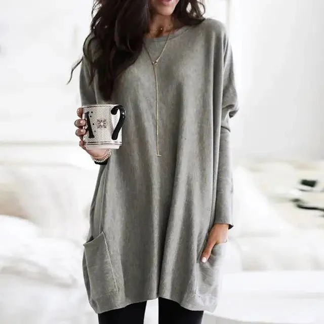 Willow | Tunica top chic oversize a maniche lunghe - Image 4