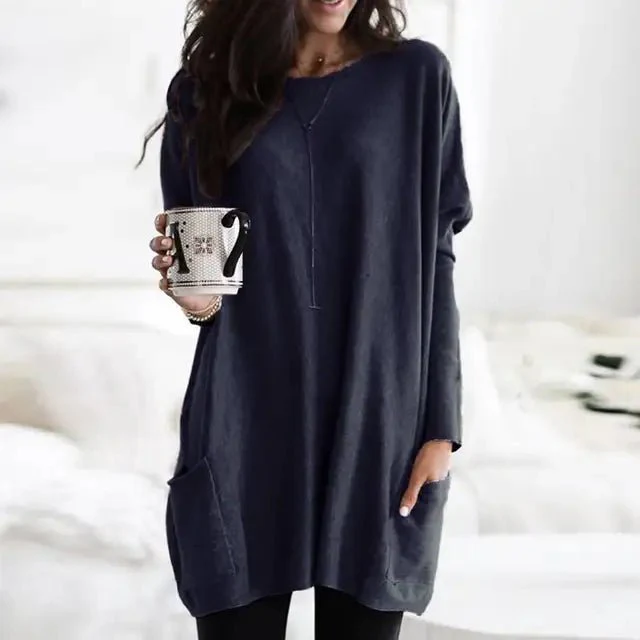 Willow | Tunica top chic oversize a maniche lunghe - Image 7