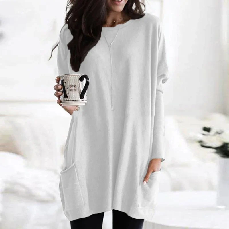 Willow | Tunica top chic oversize a maniche lunghe - Image 9